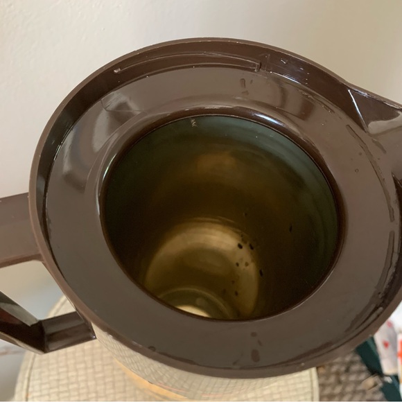 Vintage Aladdin Beverage Butler with orange and yellow floral print - Picture 9 of 10